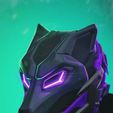 InShot_20230319_150144205.jpg STL-Datei EVO WOLF - COSPLAY SCI-FI MASKE - DIGITALE STL DATEI FÜR 3D-DRUCK・Modell zum Herunterladen und 3D-Drucken
