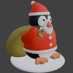 santa-penguin.jpg Santa Penguin