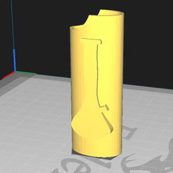 $1.png STL-Datei Bong Bic Feuerzeug Etui・3D-Druck-Idee zum Herunterladen