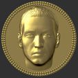 2.jpg Eminem medallion pendant 3D printing ready stl obj