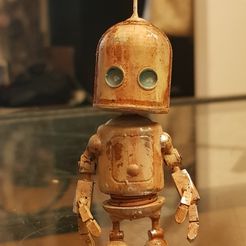 Roboter bereit zum Drucken