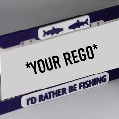 Picture2.png NUMBER PLATE FRAME - FISHING