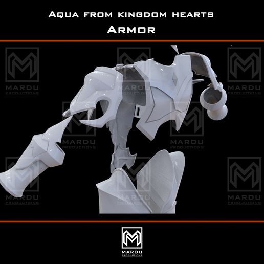 Aqua's armor Kingdom Hearts - Cults3D 3D Model | 3Drop