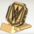 20200708_150708.png STL file WWE championship Phone holder・Template to download and 3D print