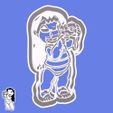 15-2.jpg Lilo & Stitch cookie cutters - Lilo (with photo camera) (style 3)