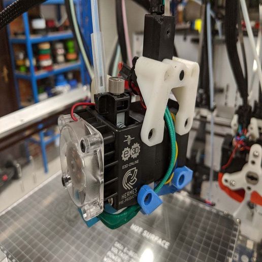 E3D'S ToolChanger - Hemera Tool. - 3D model önizlemesi