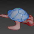 ps-03.png Modèle d'impression 3D de tortue de mer