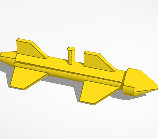 GI Joe 1985 Hydrofoil (MORAY) - Side Missile