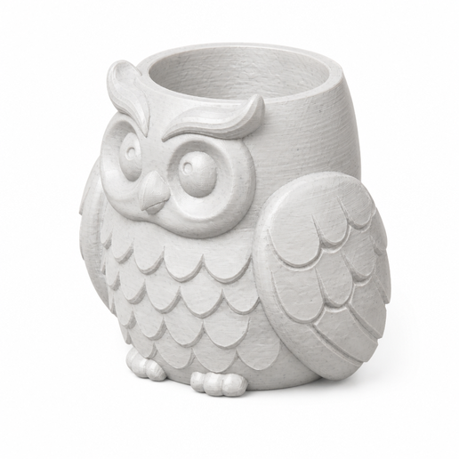 WiseOwlPH – Pen & Accessory Holder – STL for 3D Printing
