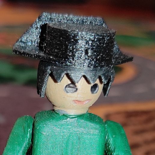 Tricornio Guardia Civil  Playmobil compatible - 3D model önizlemesi