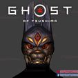 ghost_of_tsushima_legends_mask-3d-print-file-01.jpg Ghost of Tsushima Legends - Oni Samurai Mask - Ghost Mask