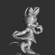 7.jpg Minnie mouse with flower. STL 3d printable