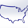 Screenshot-2025-09-11-134708.png Simple USA Map Cookie Cutter – 3D Printable Design