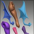 Morrigan-55.jpg Morrigan & Lilith - 3D Printable Statue (1:6 Scale)
