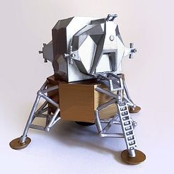 lem3_display_large.jpg Free STL file Apollo LEM・3D printing idea to download