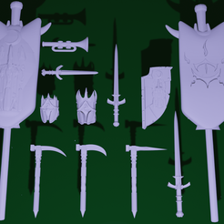 MorguleSET.png BLACK KNIGTHS OF NUMENOR set