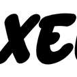 AXEL.png Бесплатный STL файл Led lamp with name axel・Дизайн 3D-печати для загрузки, Skowall