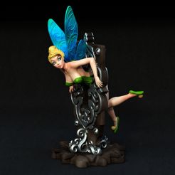 1s.jpg Файл STL оригинальная тинкербелл・Дизайн 3D принтера для загрузки