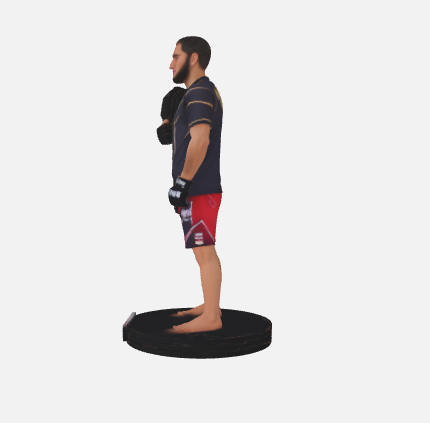 🥋 Islam Makhachev Collectible Figure・ 3D File for 3D printing・Cults