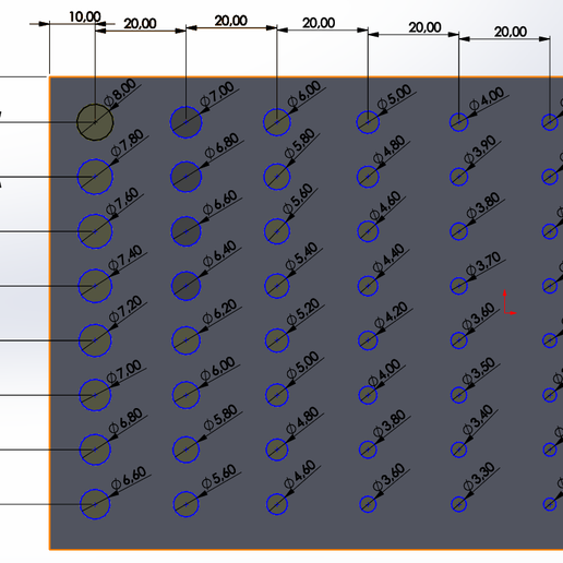 Download free STL file Testboard for metal threads in 3D prints • 3D