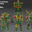SOH-Trio-1.png Custom 1/18 Sons of Horus Trio Space Marines