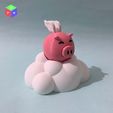 cloud.jpg Angel Piggy Fidget Toy – Press Nose & Flap the Wings