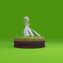 0000.png STL file POKEMON GARDEVOIR・3D printing template to download