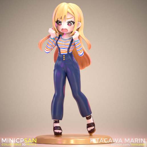 Kitagawa Marin - Amusement Park Adventure - My Dress-Up Darling - Anime Figure - 3D Printing 3D model