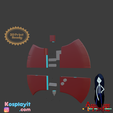 Kosplayit (LL Marceline's Axe Bass 3D Model - Adventure Time Cosplay - 3D Printing - 3D Print - STL - Marceline Cosplay - Bass Axe