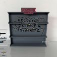 3photo-output-27-Recovered.jpg STRANGER THINGS ALPHABET WALL DISPLAY STAND FOR KINDER JOY & FUNKO MINI FIGURES | 3D PRINTABLE SHELF