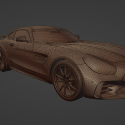 wr.png Fichier STL Mercedes AMG GT R 2017・Design pour imprimante 3D à télécharger