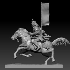 3.jpg STL file Cavary Samurai - Sengoku・3D printing idea to download