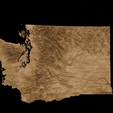 3.png Topographic Map of Washington – 3D Terrain