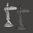 Thnkyou3.JPG Archivo STL gratis 28mm Esqueleto de Esqueleto no muerto / Poste indicador・Plan para descargar y imprimir en 3D