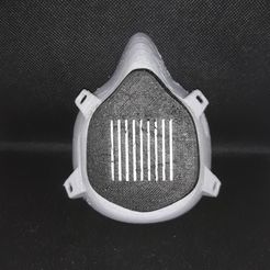COVID-19 MASK (Easy-to-print, no support, filter required), M3DPrint