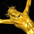 Screenshot_8.jpg Jesus pendant jewelry cross pray christian 3D print model