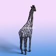 giraffe-4.jpg Giraffe Wire Frame Art - Resin Printing