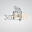 main8.jpg SPARTA - SPARTIAN Greek Ancient Miniature Helmet - Style1 - 3D Scan