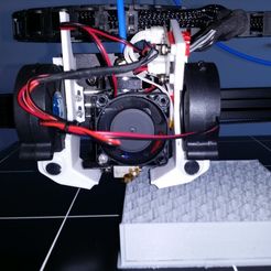 double 5015 Blower Anycubic Chiron for mk8 E3d V5 V6