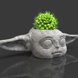 untitled.111.jpg Fichier STL pot de moule bébé yoda・Modèle à imprimer en 3D à télécharger