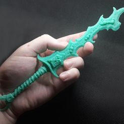1.jpg STL file Two handed brute sword・3D print object to download