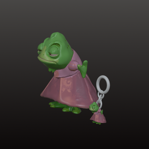 🗝️ Pascal and Pascal Keyring・Free STL File for 3D printing・Cults