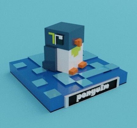 pinguim.jpg Minecraft penguim model | STL file for 3D printing