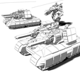 mammoth2.png Battletech - Mammoth Assault Tank - Custom unofficial unit