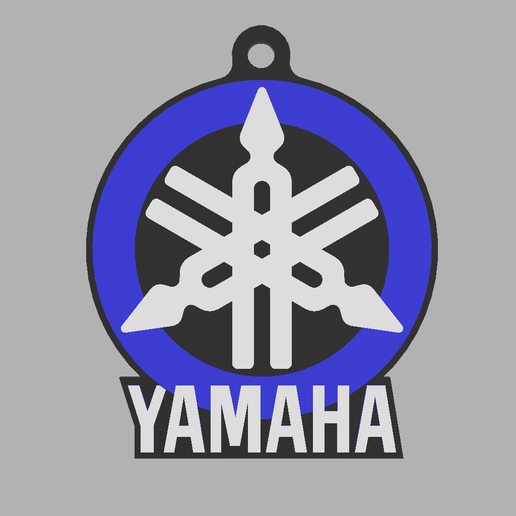 Yamaha keychain 3D model