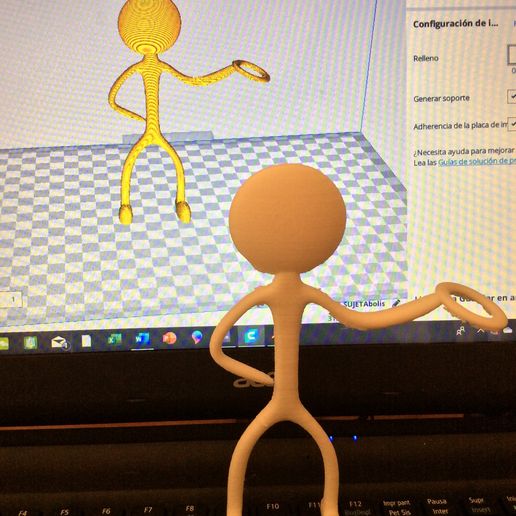 IMG_0015.jpg Area 51 Alien Stickman Support Pen / Alienigena Area 51 Stickman Soporte Bolis