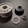 IMG_20200413_202337.jpg 1/14 RC Tamiya truck front super single wheel for wide tyre
