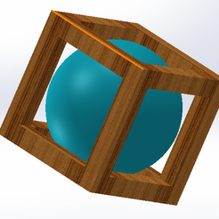 Captura.png Archivo STL ESFERA ATRAPADA・Objeto de impresión 3D para descargar