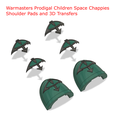 Warmasters Prodigal Children Space Chappies Shoulder Pads and 3D Transfers = x & Warmasters Prodigal Children Space Chappies Shoulder pads and 3D Transfers - Sons of Horus