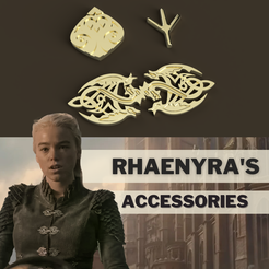 huge.png STL file Rhaenyra's accessories・3D printing template to download